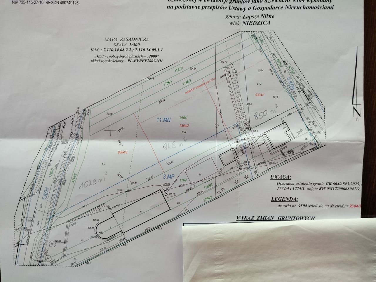 Działka budowlana Niedzica. Zdjęcie 2