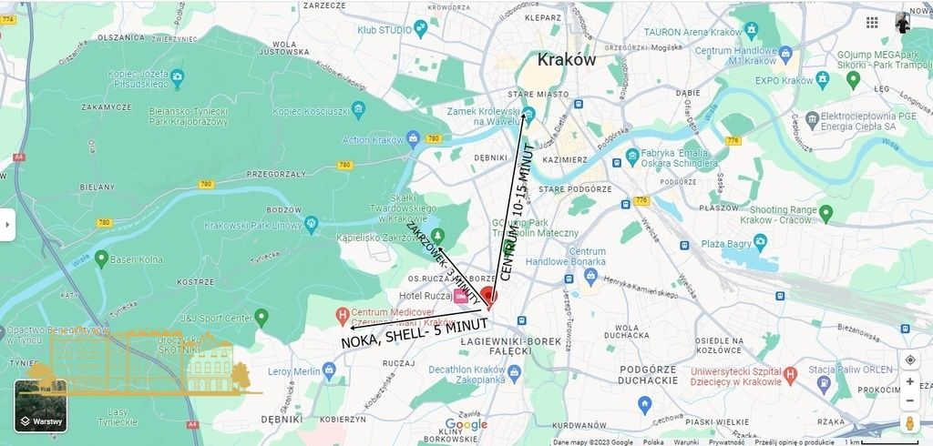 Mieszkanie 2-pokojowe Kraków Ruczaj, ul. Ruczaj. Zdjęcie 9