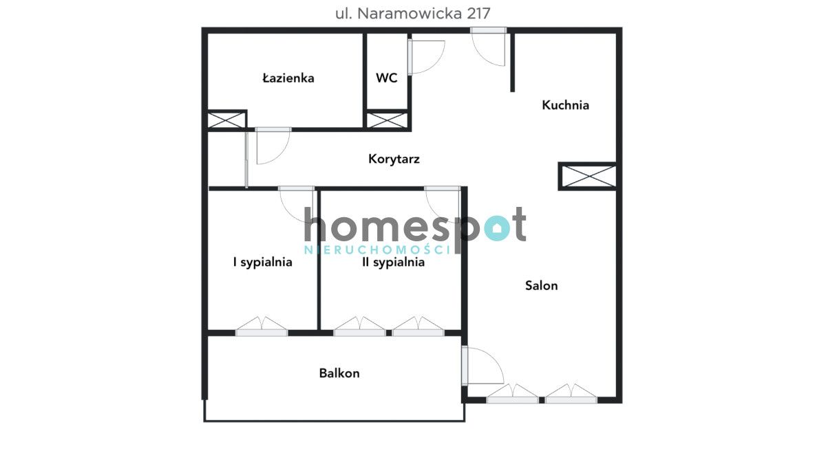 Mieszkanie 3-pokojowe Poznań Naramowice, ul. Naramowicka. Zdjęcie 18