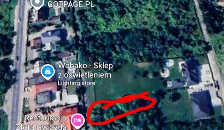 Działka rolno-budowlana Poddębice, ul. Partyzantów