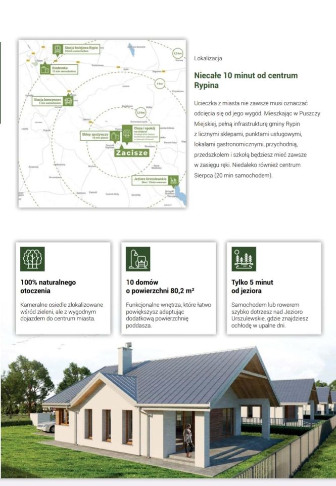 dom wolnostojący, 3 pokoje Puszcza Miejska. Zdjęcie 10