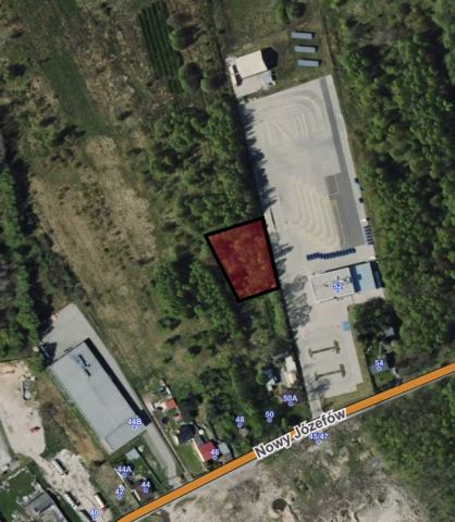 Działka inwestycyjna Łódź Polesie, ul. Nowy Józefów. Zdjęcie 1