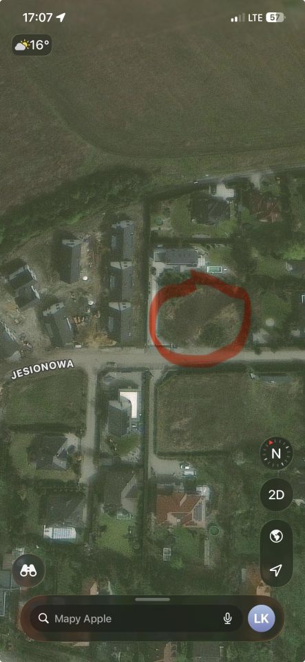 Działka budowlana Biestrzyków, ul. Jesionowa. Zdjęcie 7