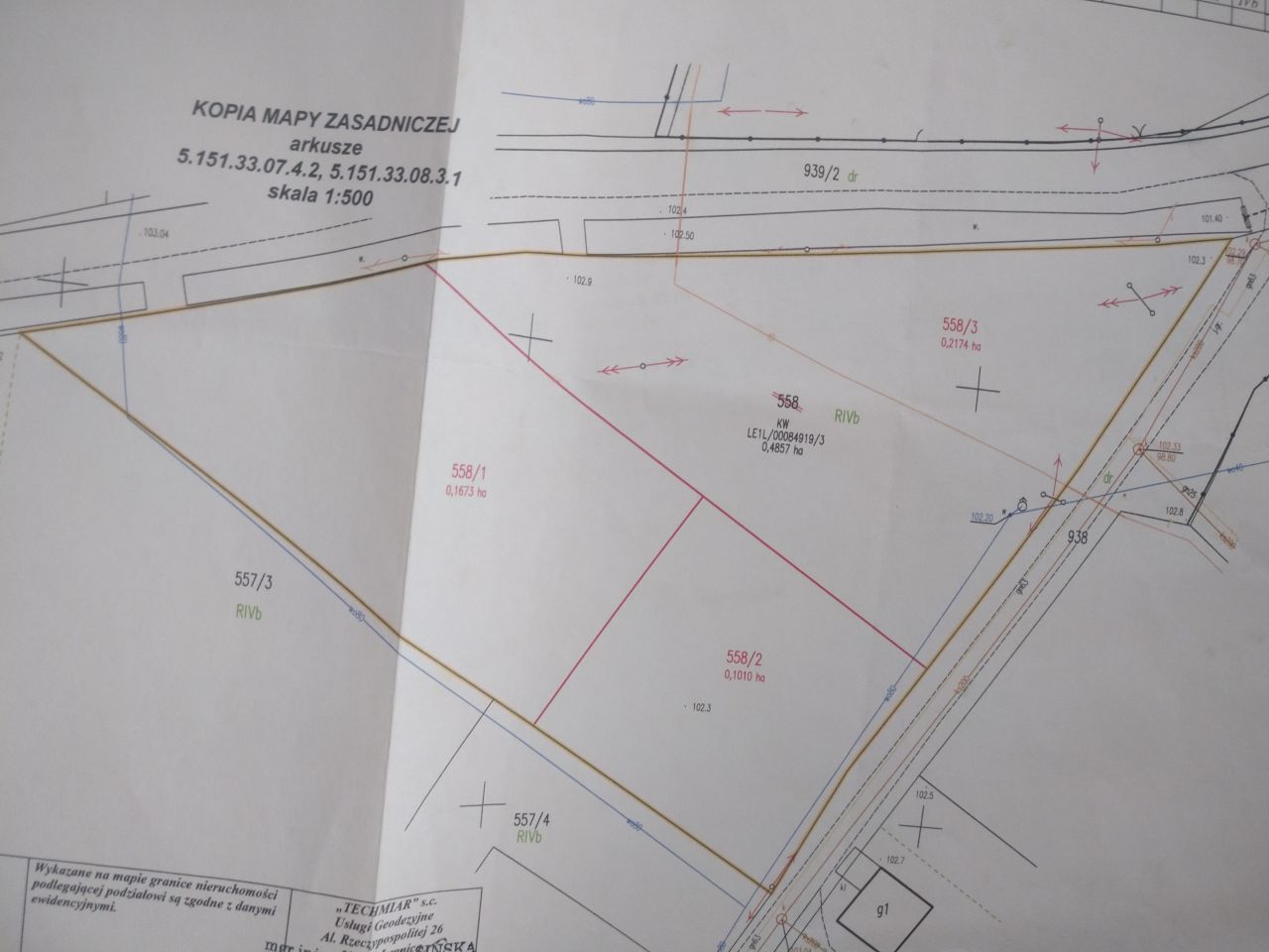 Działka rolno-budowlana Kawice. Zdjęcie 5