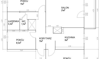 Mieszkanie 4-pokojowe Mysiadło, ul. Okrąg