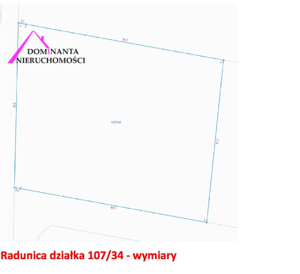 Działka siedliskowa Radunica, ul. Klewrowa. Zdjęcie 5