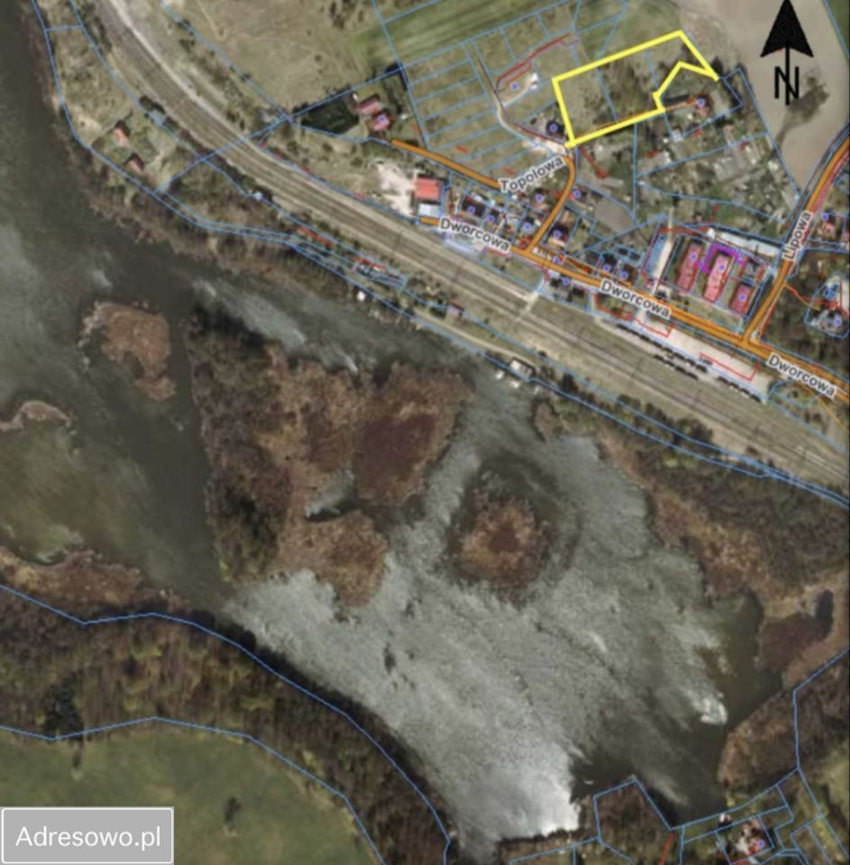 Działka budowlana Małdyty, ul. Topolowa. Zdjęcie 2