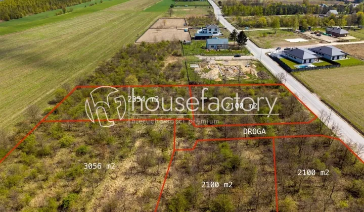 Działka budowlana Dąbrówka Wielka, ul. Kasztanowa