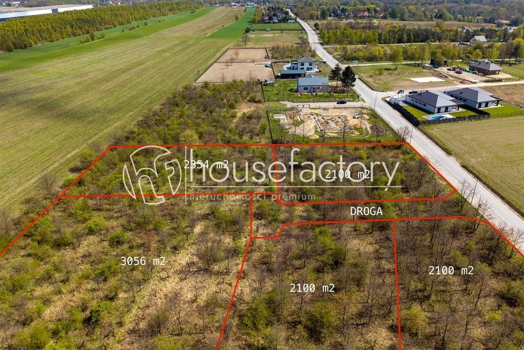 Działka budowlana Dąbrówka Wielka, ul. Kasztanowa. Zdjęcie 1