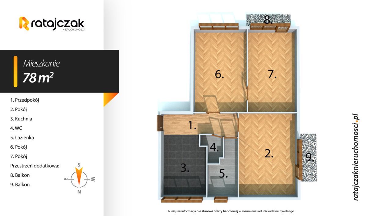 Mieszkanie 3-pokojowe Gdańsk Brzeźno, ul. Gdańska. Zdjęcie 12