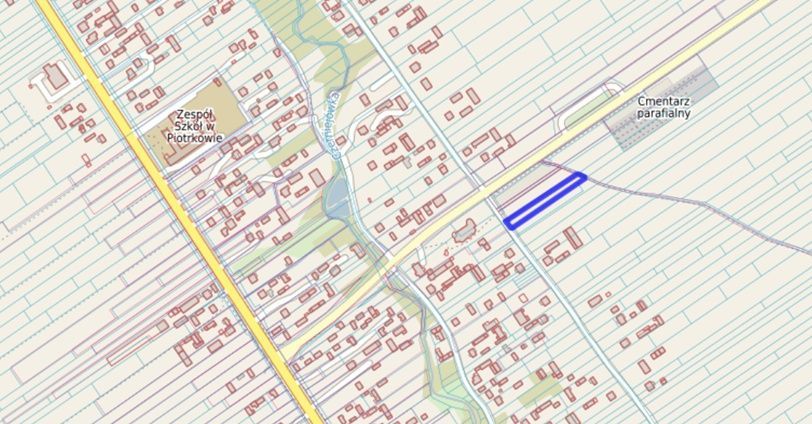 Działka rolno-budowlana Piotrków Pierwszy. Zdjęcie 5