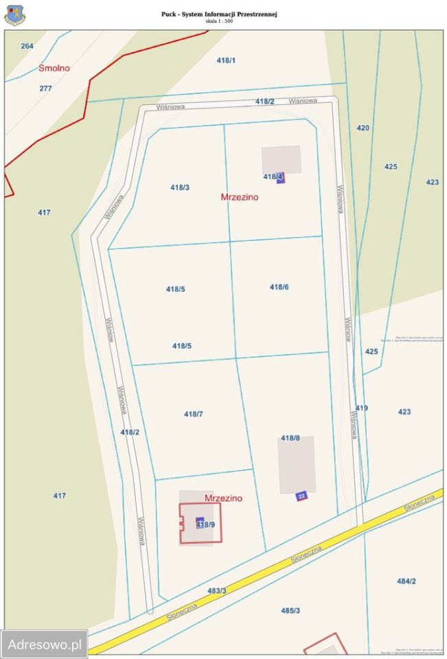 Działka budowlana Mrzezino, ul. Wiśniowa. Zdjęcie 4