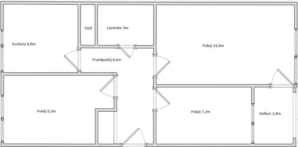 Mieszkanie 3-pokojowe Dzierżoniów, os. Jasne. Zdjęcie 13