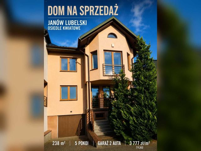 dom szeregowy, 5 pokoi Janów Lubelski, ul. Wrzosowa. Zdjęcie 1