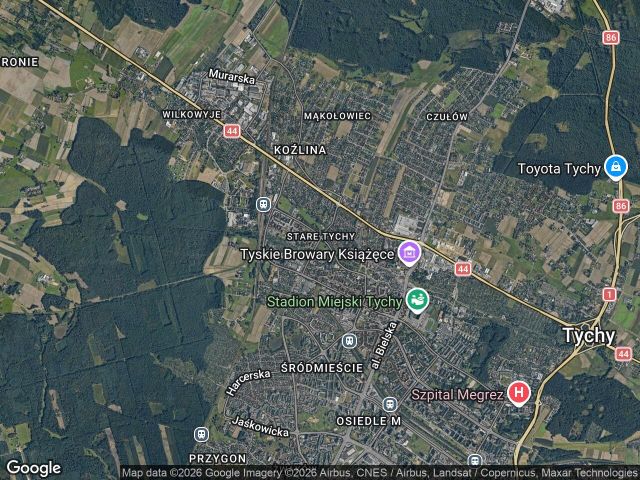 Działka rod Tychy, ul. Biskupa Burschego. Zdjęcie 1
