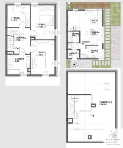 bliźniak, 4 pokoje Wrocław Opatowice, ul. Opatowicka. Zdjęcie 2