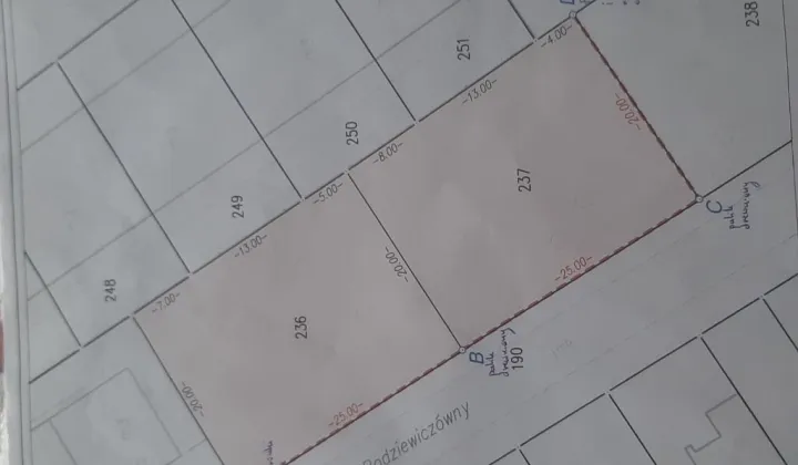 Działka budowlana Warszawa Wesoła, ul. Marii Rodziewiczówny