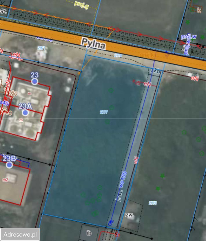 Działka inwestycyjna Kraków Zwierzyniec, ul. Pylna. Zdjęcie 2