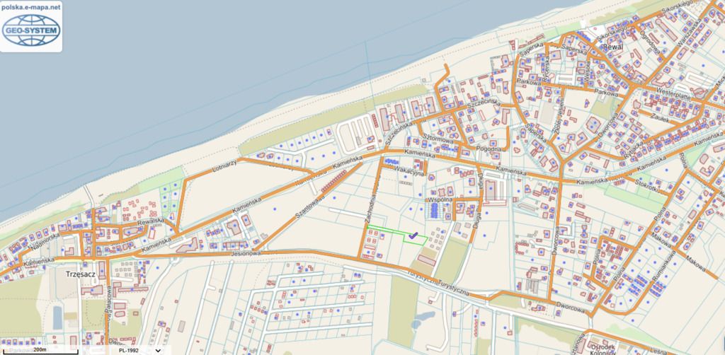 Działka budowlana Rewal, ul. Turystyczna. Zdjęcie 5