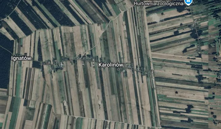Działka rolna Karolinów