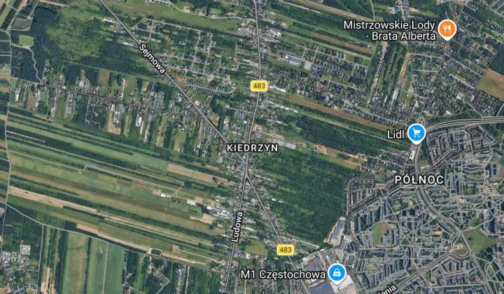 Działka rolno-budowlana Częstochowa Kiedrzyn, ul. Narcyzowa