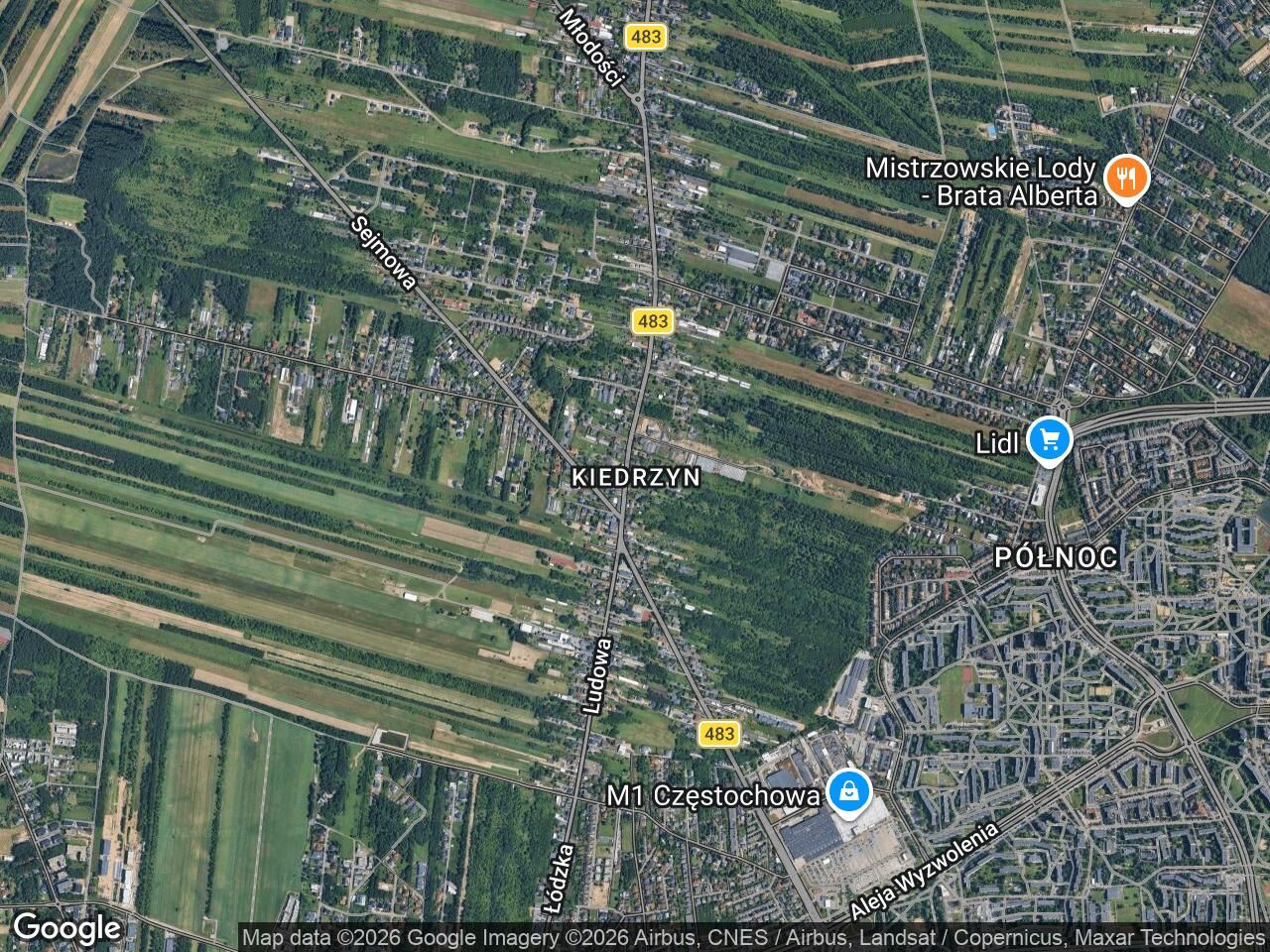 Działka na sprzedaż bez pośredników
ul. Narcyzowa
Częstochowa Kiedrzyn
