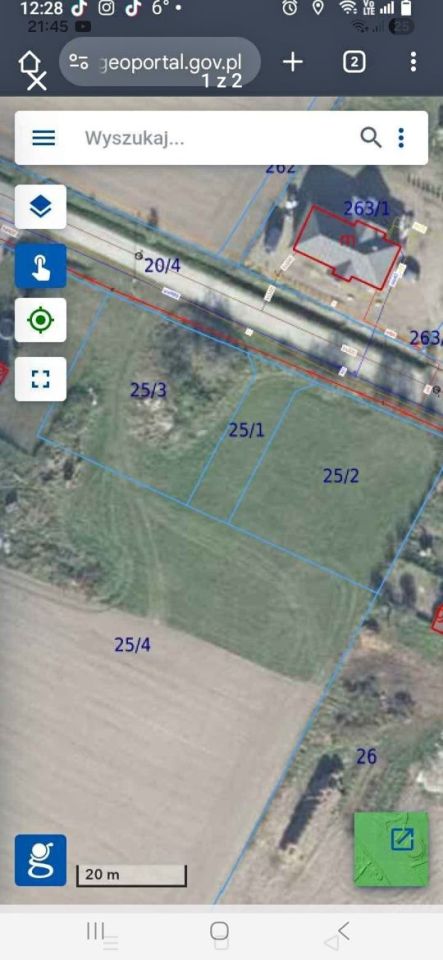 Działka budowlana Niechłód. Zdjęcie 1