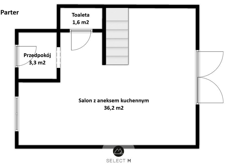 dom szeregowy, 4 pokoje Jeżów Sudecki, ul. Leszczynowa. Zdjęcie 7
