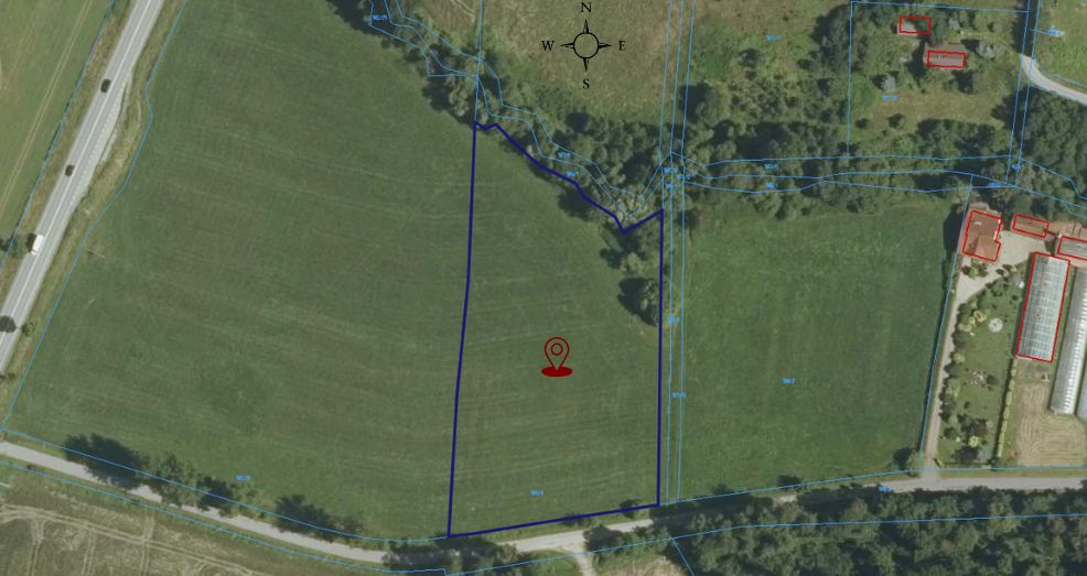 Działka siedliskowa Okocim Kamieniec, ul. Czerwona Droga. Zdjęcie 2