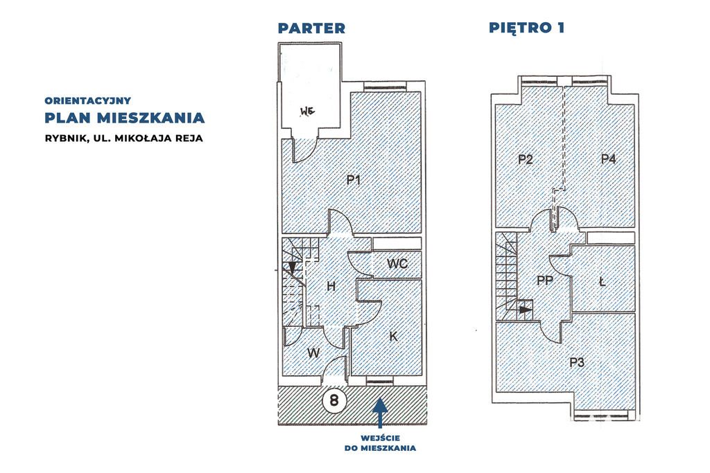 Mieszkanie 4-pokojowe Rybnik, ul. Mikołaja Reja. Zdjęcie 14