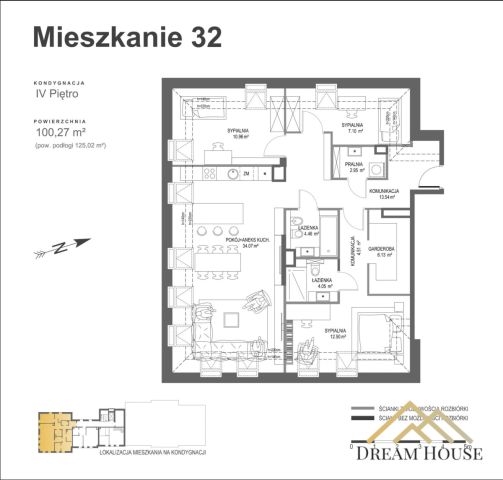 Mieszkanie 4-pokojowe Gdańsk Wrzeszcz, ul. Szczepana Pileckiego. Zdjęcie 11