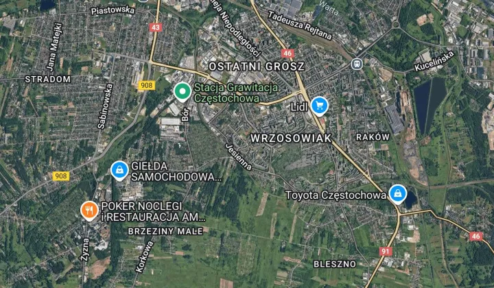 Mieszkanie 2-pokojowe Częstochowa Wrzosowiak, ul. Sportowa