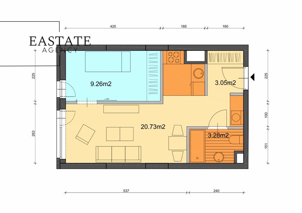 Mieszkanie 2-pokojowe Warszawa Mokotów, ul. Cybernetyki. Zdjęcie 10