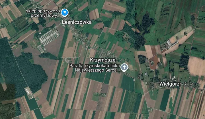 Działka rolna Krzymosze