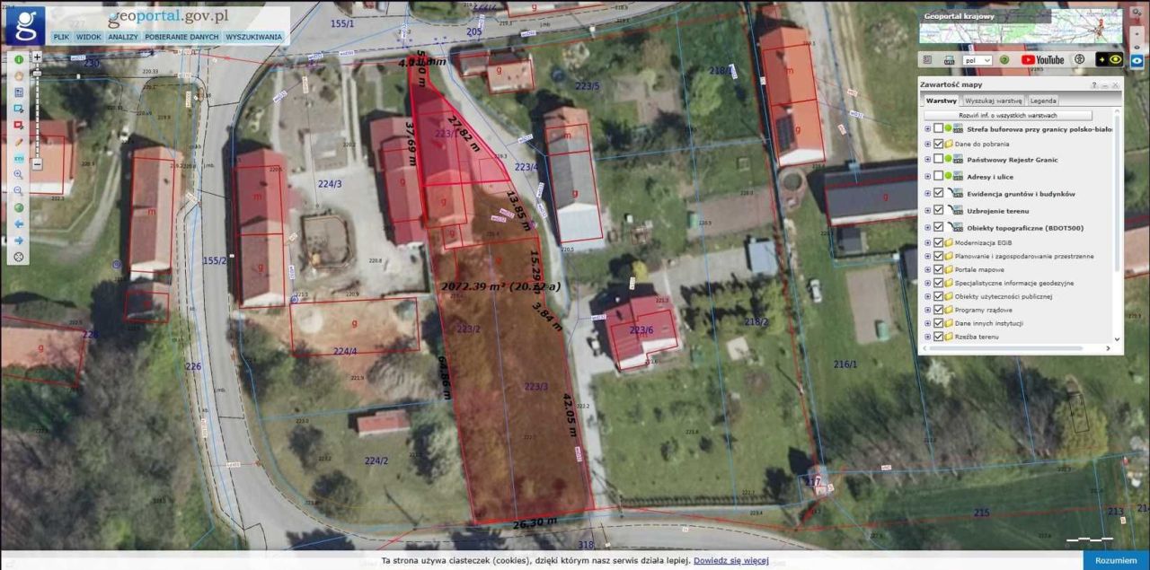 Działka budowlana Wiry. Zdjęcie 3