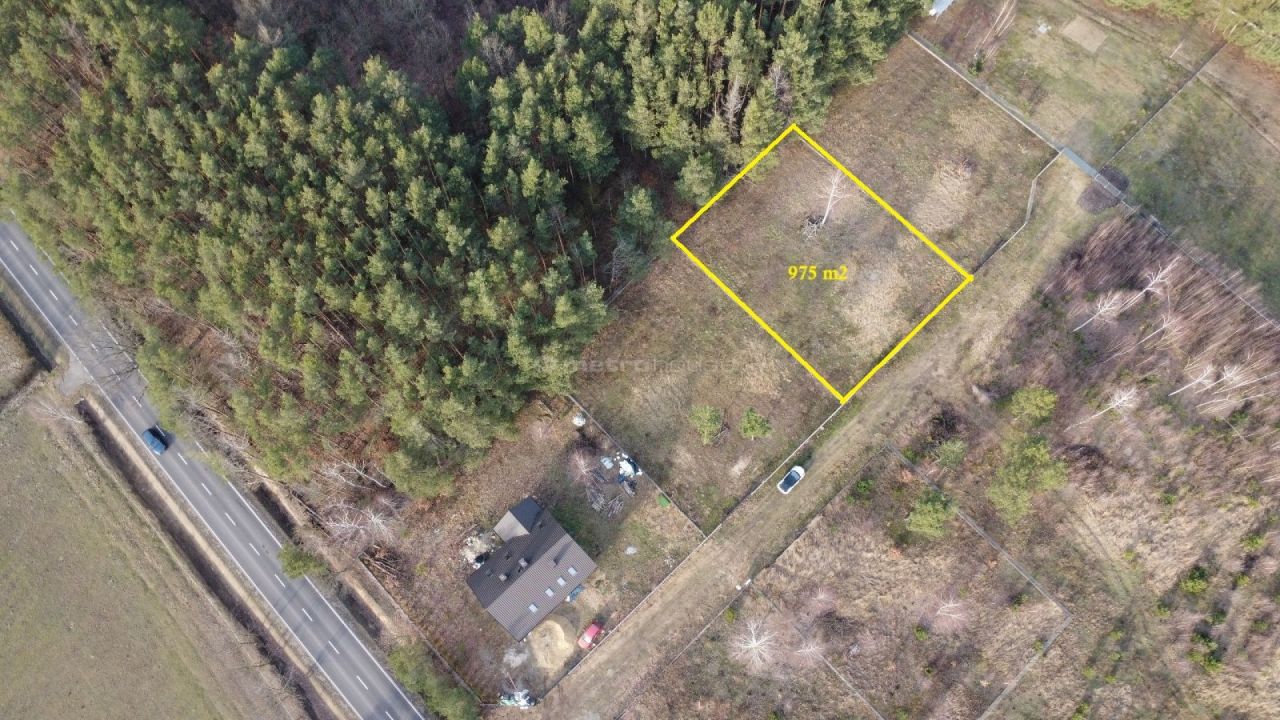 Działka budowlana Zalesie Borowe. Zdjęcie 2