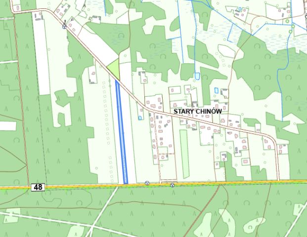 Działka rolna Chinów Stary Chinów. Zdjęcie 1