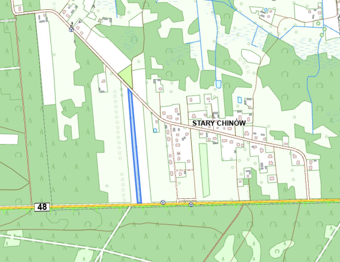Działka rolna Chinów Stary Chinów