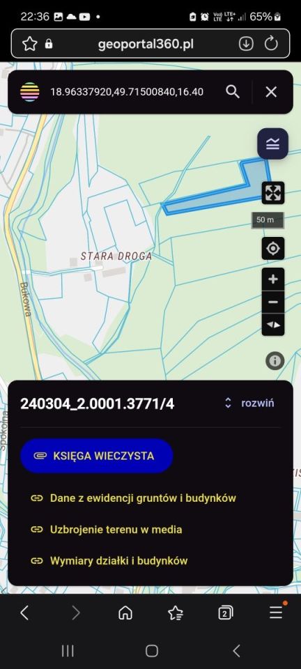 Działka leśna Brenna Bukowa. Zdjęcie 2