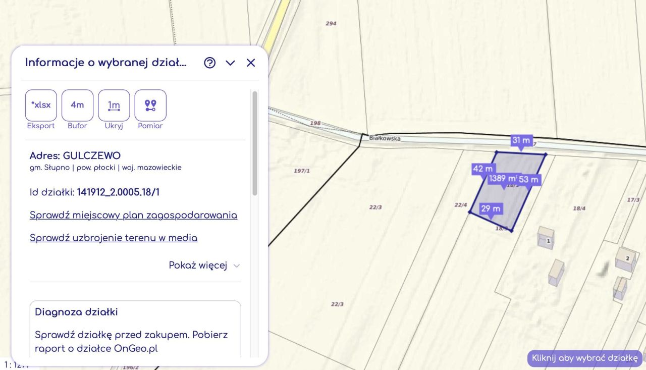 Działka budowlana Stare Gulczewo. Zdjęcie 2