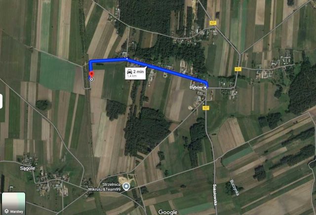 Działka rolna Dybów. Zdjęcie 1