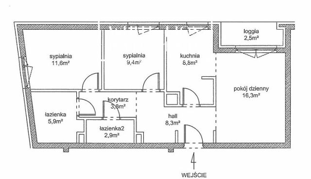 Mieszkanie 3-pokojowe Warszawa Ochota, ul. Bitwy Warszawskiej 1920 r.. Zdjęcie 17