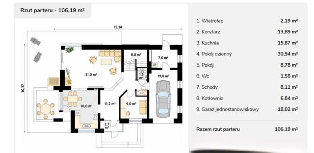 dom wolnostojący, 5 pokoi Rzeszów. Zdjęcie 17