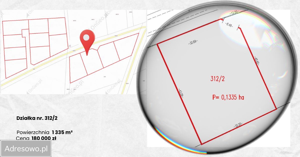 Działka budowlana Jugowa. Zdjęcie 8