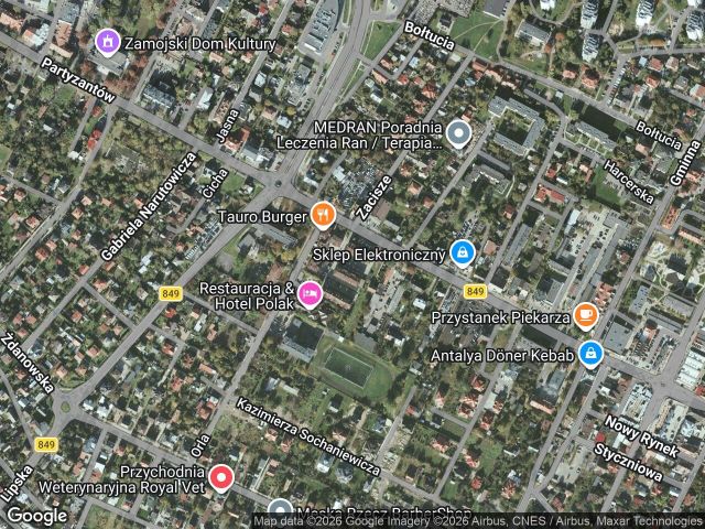 Mieszkanie 2-pokojowe Zamość Stare Miasto, ul. Partyzantów. Zdjęcie 1