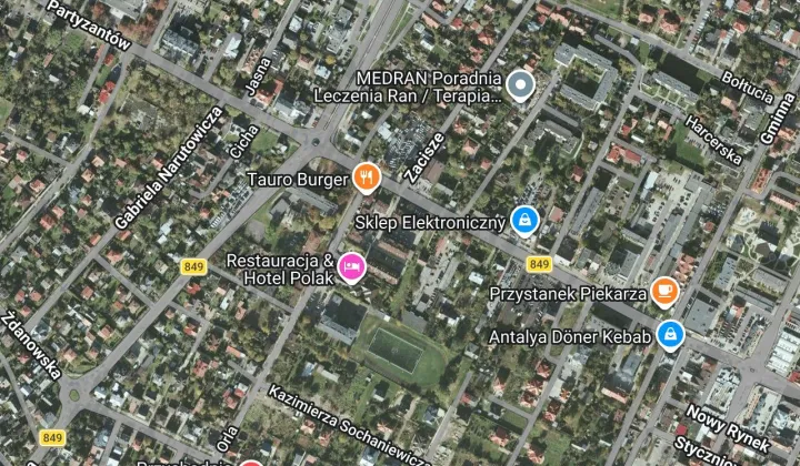 Mieszkanie 2-pokojowe Zamość Stare Miasto, ul. Partyzantów