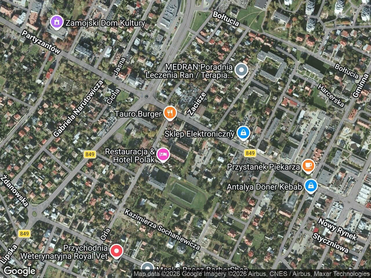 Mieszkanie 2-pokojowe Zamość Stare Miasto, ul. Partyzantów. Zdjęcie 1