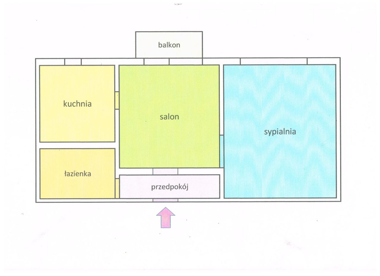 Mieszkanie 2-pokojowe Mysłowice Centrum, ul. Fryderyka Chopina. Zdjęcie 5