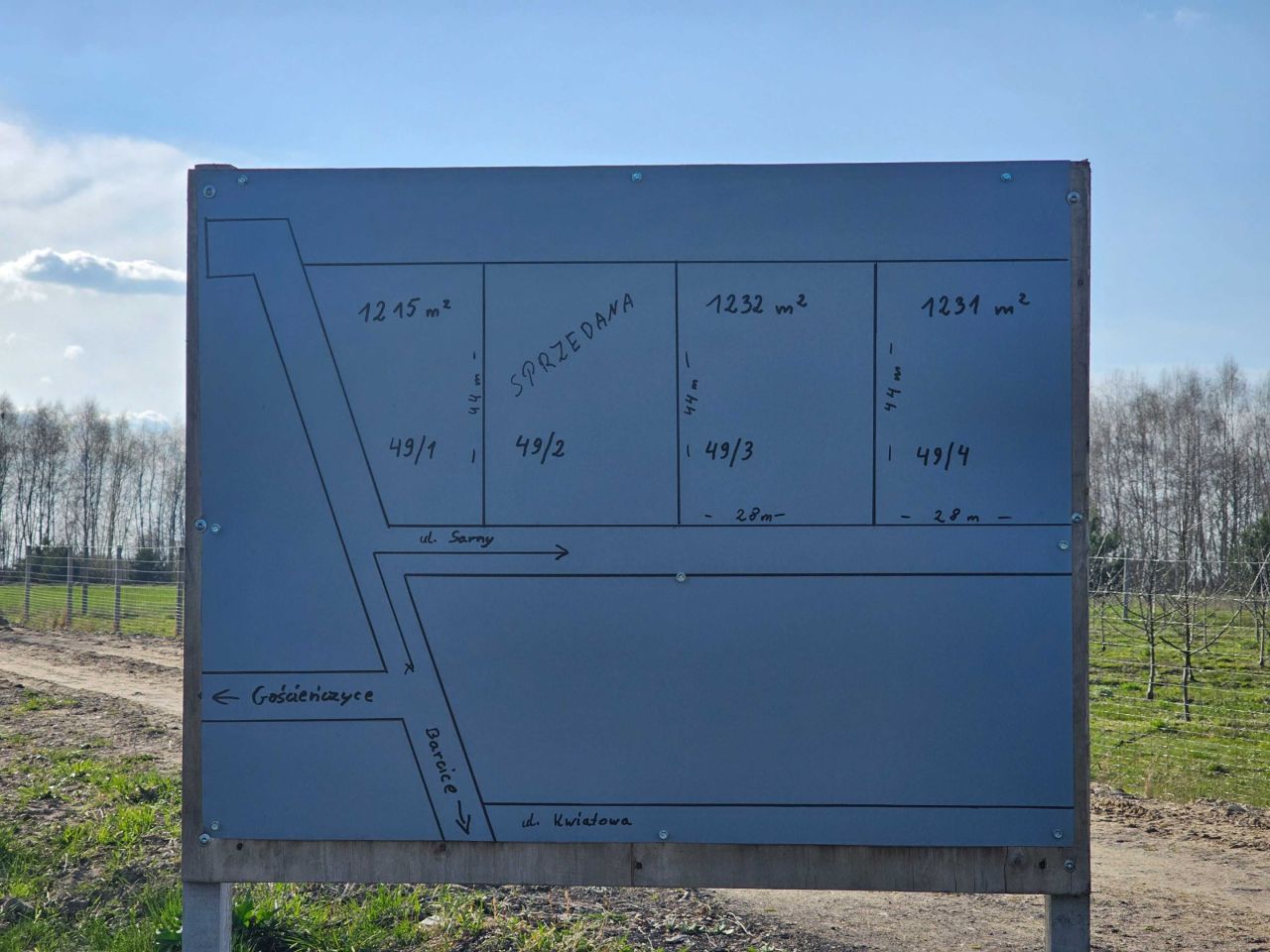 Działka budowlana Kolonia Gościeńczyce, ul. Sarny. Zdjęcie 2