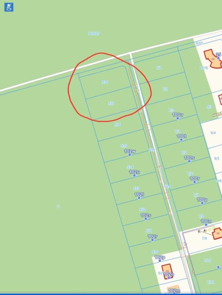 Działka budowlana Grotniki. Zdjęcie 3